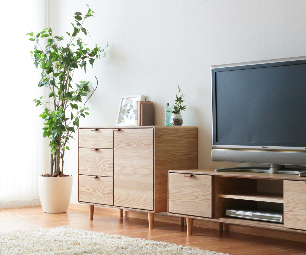 通販で買えるおしゃれな木製TVボード（テレビ台）まとめ【旭川家具のメーベルトーコー】